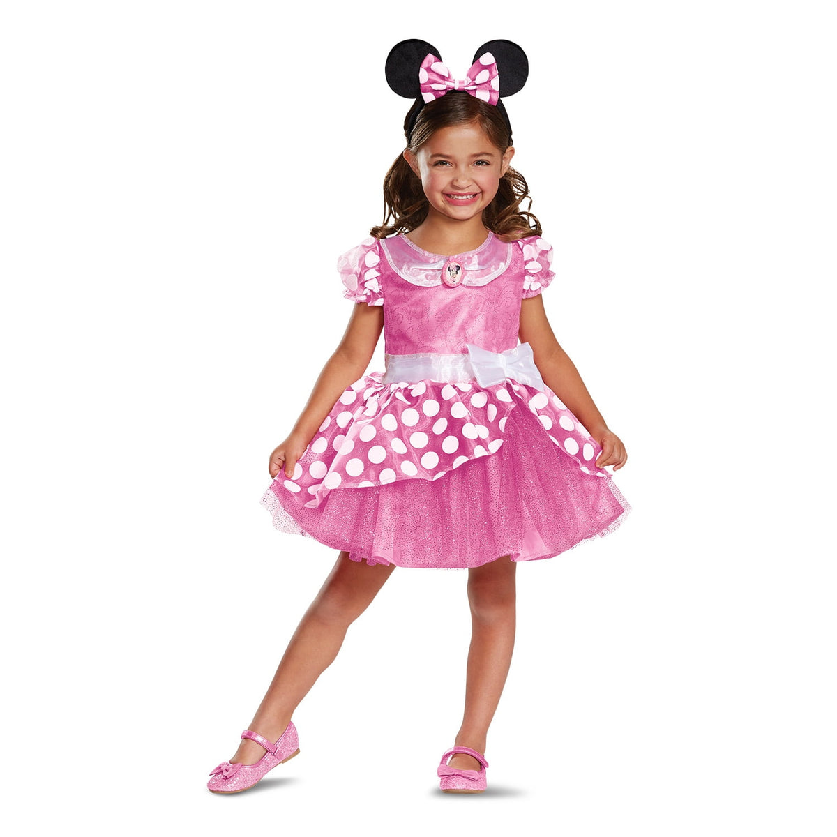 Disney Minnie Mouse Halloween Costume for Children, Infants Size 12-18M, by Disguise