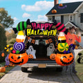 Kalolary 6FT Height Halloween Inflatables Trunk or Treat Car Decorations, Candy Pumpkin Arch Blow up Decorations with Built-in LED Lights Up for Halloween Party Lawn Yard SUV Car Luggage Decor