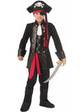 Rubies Seven Seas Pirate Costume for Kids, Boys Medium