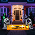 Ktaxon 10' Halloween Inflatables Outdoor Halloween Tomb Decoration Banner Blow up Decor