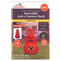 Reversible Jack-o'-Lantern Stack Airblown Yard Inflatable, Multicolor, 4', Halloween by Way To Celebrate