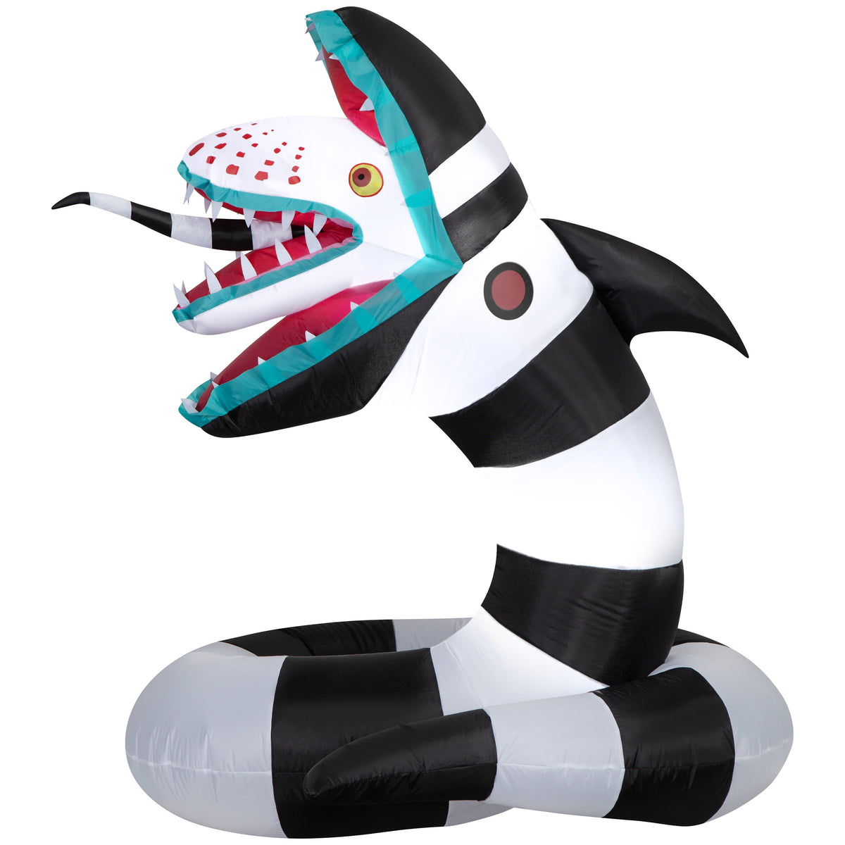 Airblown Halloween Light Beetle Juice Sandworm Medium Warner Bros. 4.5 ft Inflatable