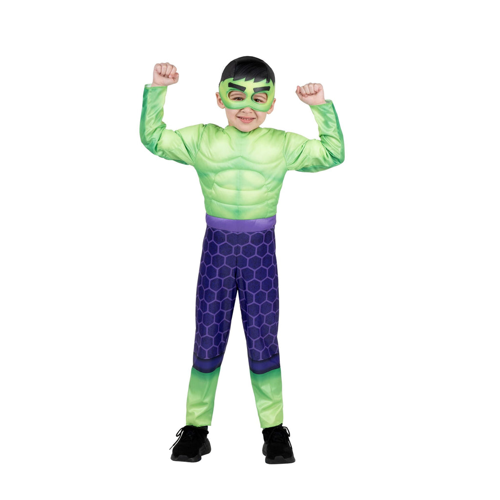 Marvel's Hulk Halloween Costume for Toddler, Size 3-4T, by Jazwares