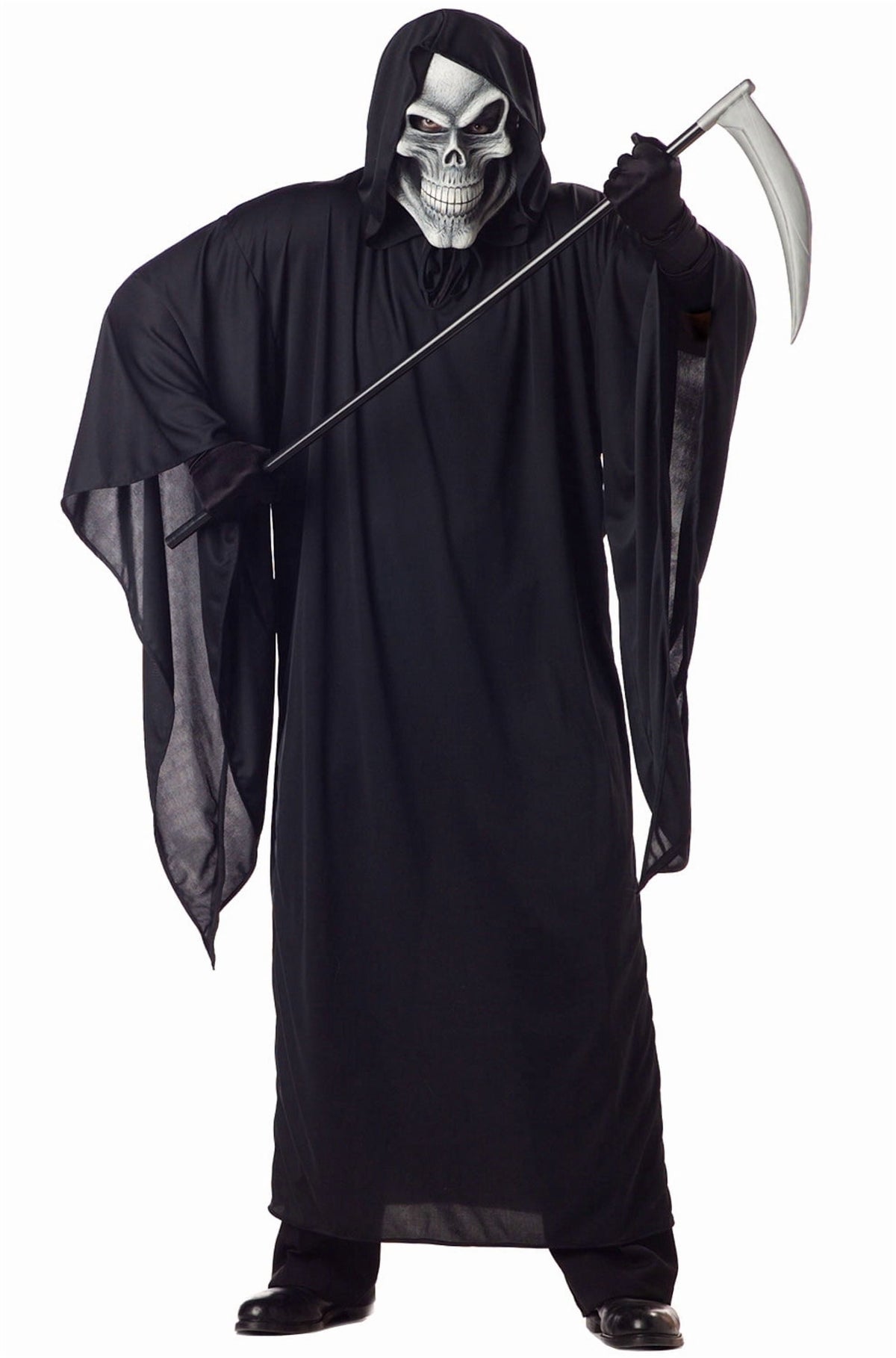 Men's Plus Size Grim Reaper Costume Plus Black