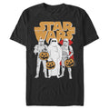 Men's Star Wars Trio Costumes Halloween Logo Tee Color: Black Size: L