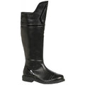 Men's Superhero Boots Adult Costume Black - Large