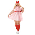 Morph Morph Women'S Pink Baseball Costume Dress for Halloween - Fun Costume for Women, Perfect for Parties and Events Halloween Costume for Women Pink XX-Large