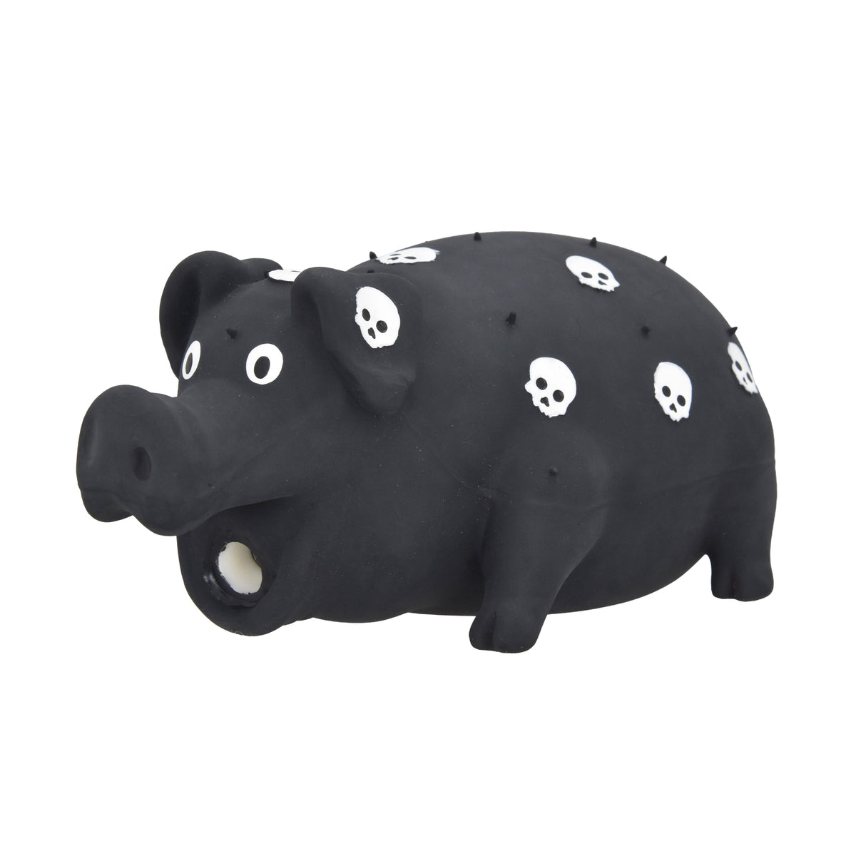Vibrant Life Halloween Pigglesworth with Skulls Dog Toy