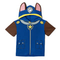 Paw Patrol Little Boys' Cosplay Hooded T-Shirt Chase Royal Blue