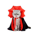Pet Halloween Vampire Baron Cloak, Festival Cosplay Robe, Pet Halloween Costume Clothes Suit for Medium and Large Cats and Dogs