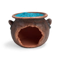 Petco Cauldron Reptile Habitat Hideaway Black Large