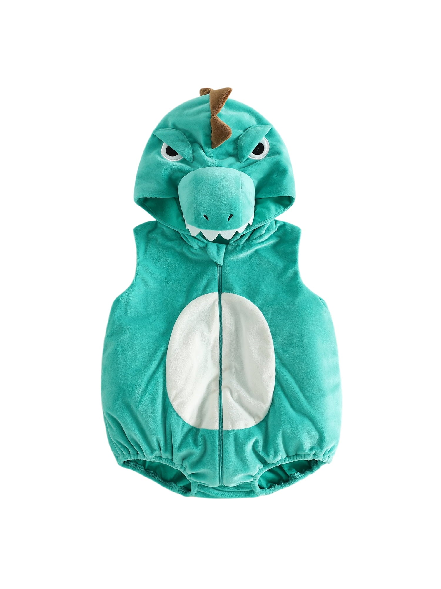 RUINIXCW Newborn Baby Boy Halloween Costume Kids Infant Animal Cosplay Outfit Toddler Fall Winter Clothes Warm Fleece Hooded Sleeveless Romper