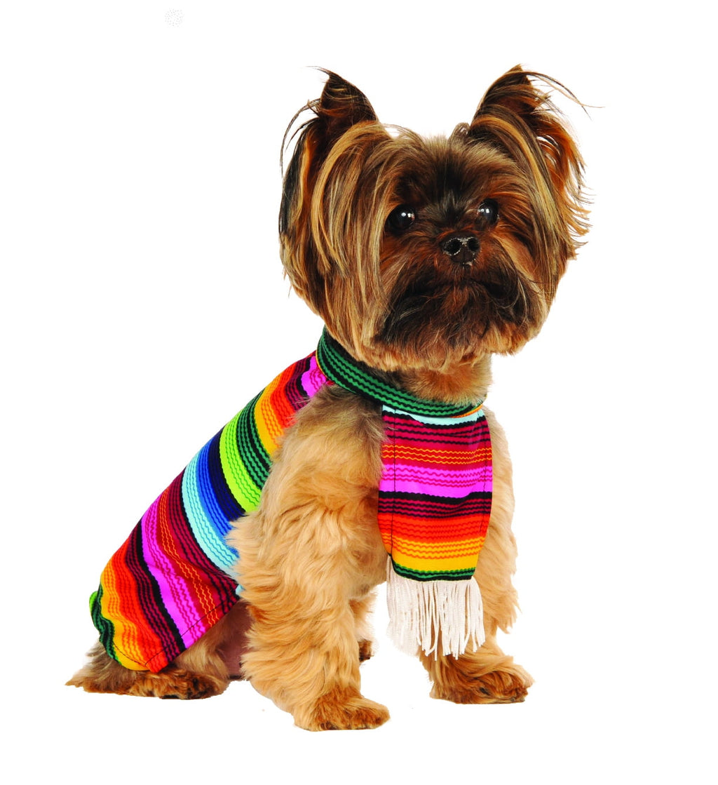 Rubies Pet Shop Boutique Pet Halloween Costume Accessory Serape For Dog or Cat