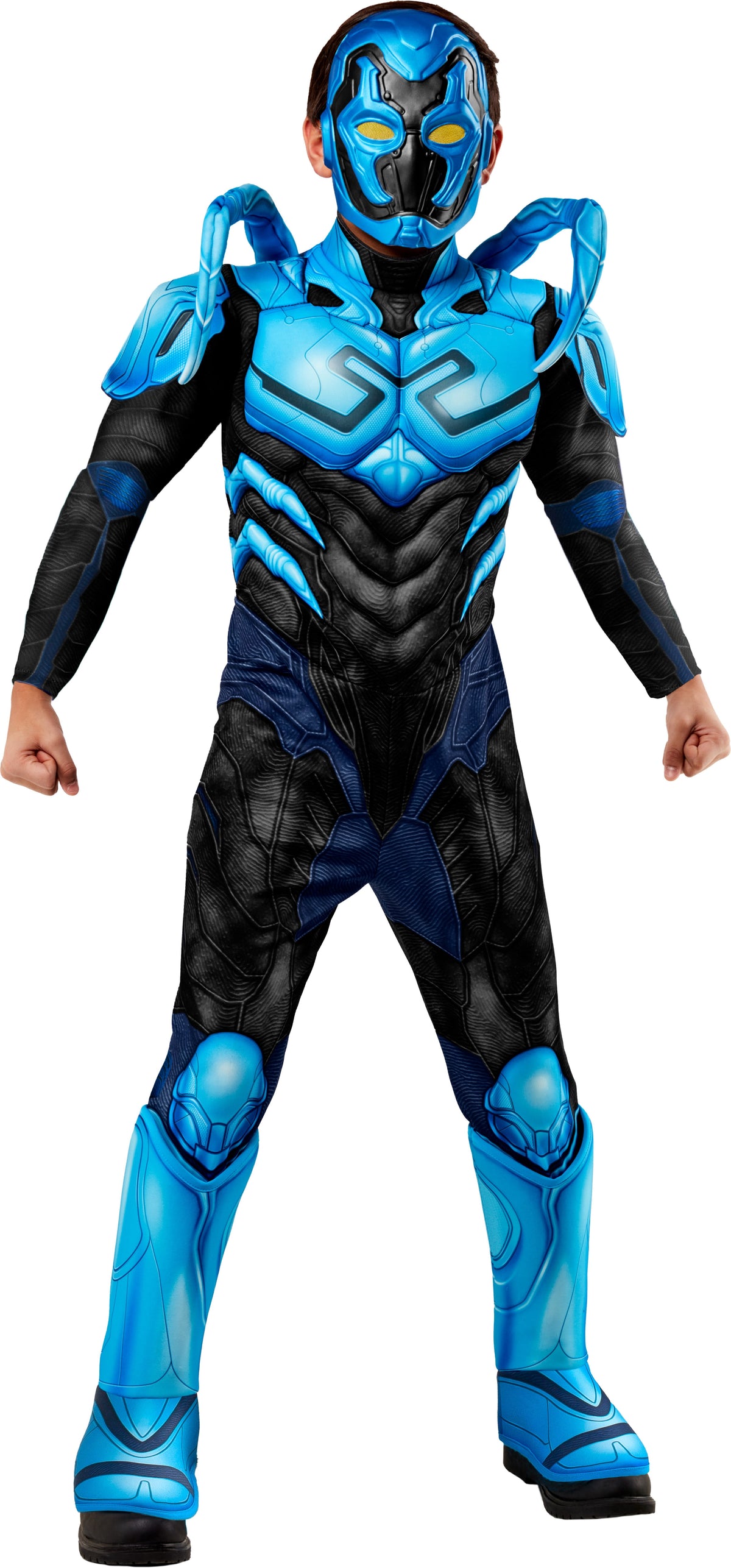 Ruby Slipper Sales Co., LLC (Rubies) DC Comics Blue Beetle Deluxe Child Costume | Medium Unisex