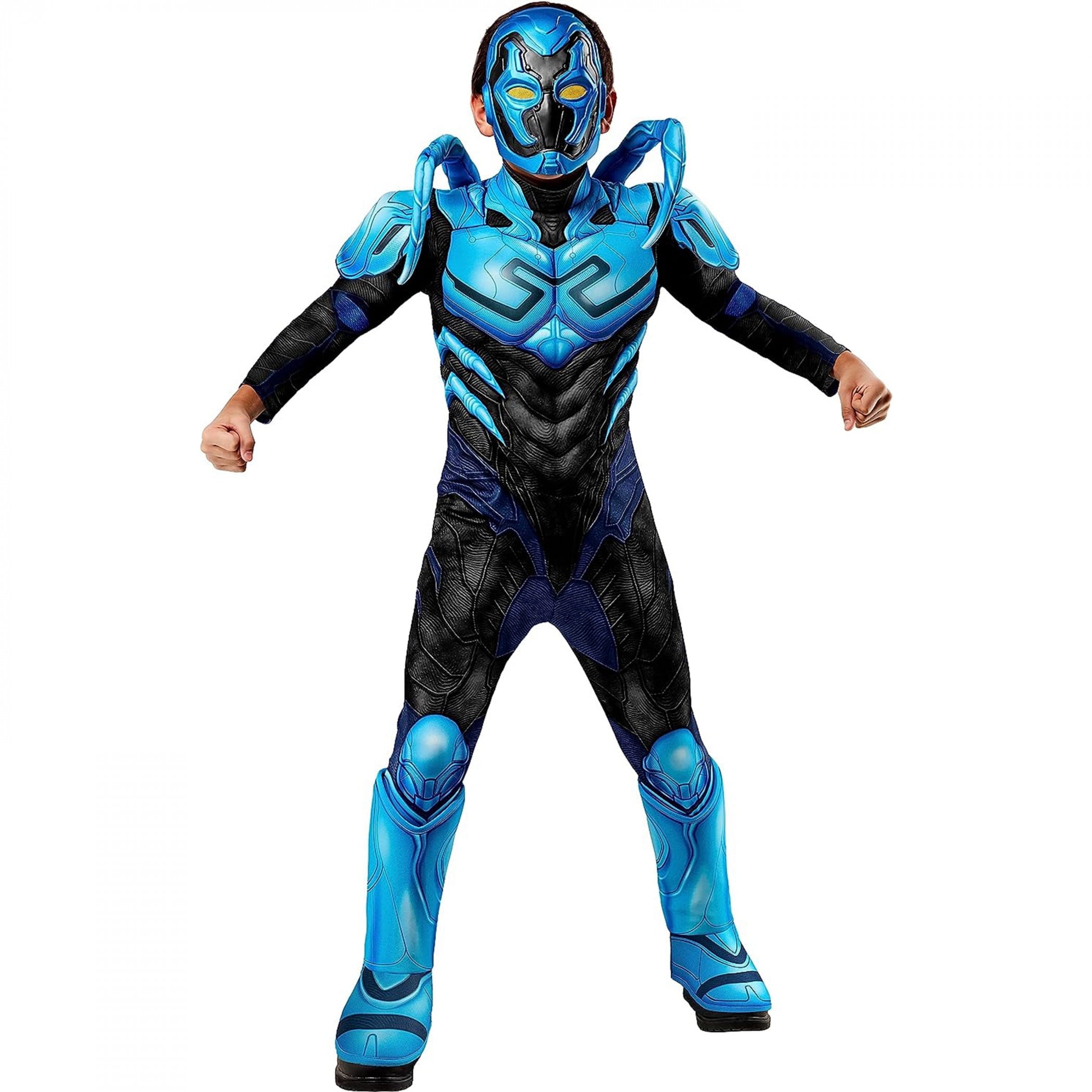 Ruby Slipper Sales Co., LLC (Rubies) DC Comics Blue Beetle Deluxe Child Costume | Medium Unisex