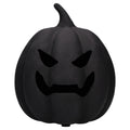 Paper Mache Jack-o'-Lantern Decoration, Black, 8.25", Halloween by Way To Celebrate
