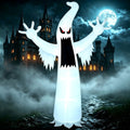 Joyfy 12 ft Halloween Inflatable Outdoor Ghost,Giant Ghost Blow Up Decor with Built-in LED Lights,inflatables with Build-in LEDs,Spooky Outdoor Decorations for Yard & Lawn