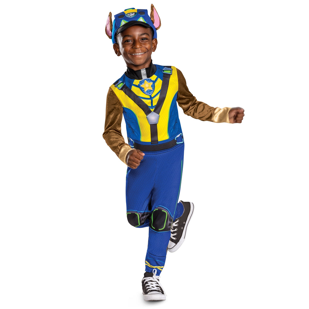 Paw Patrol Chase Dino Halloween Costume for Children, Toddlers Size 3T-4T, by Disguise