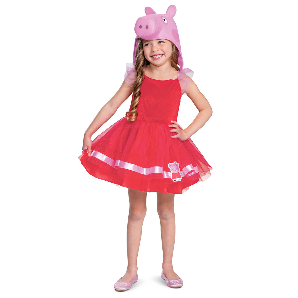 Peppa Pig Peppa Tutu Halloween Costume for Children, Toddlers Size 3T-4T, by Disguise