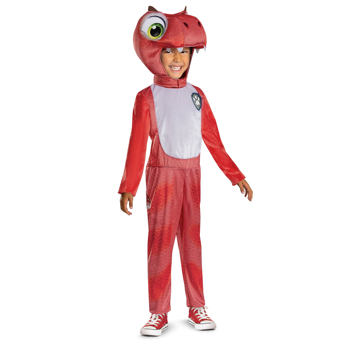 Paw Patrol Rhubarb Dino Halloween Costume for Children, Toddlers Size 3T-4T, by Disguise