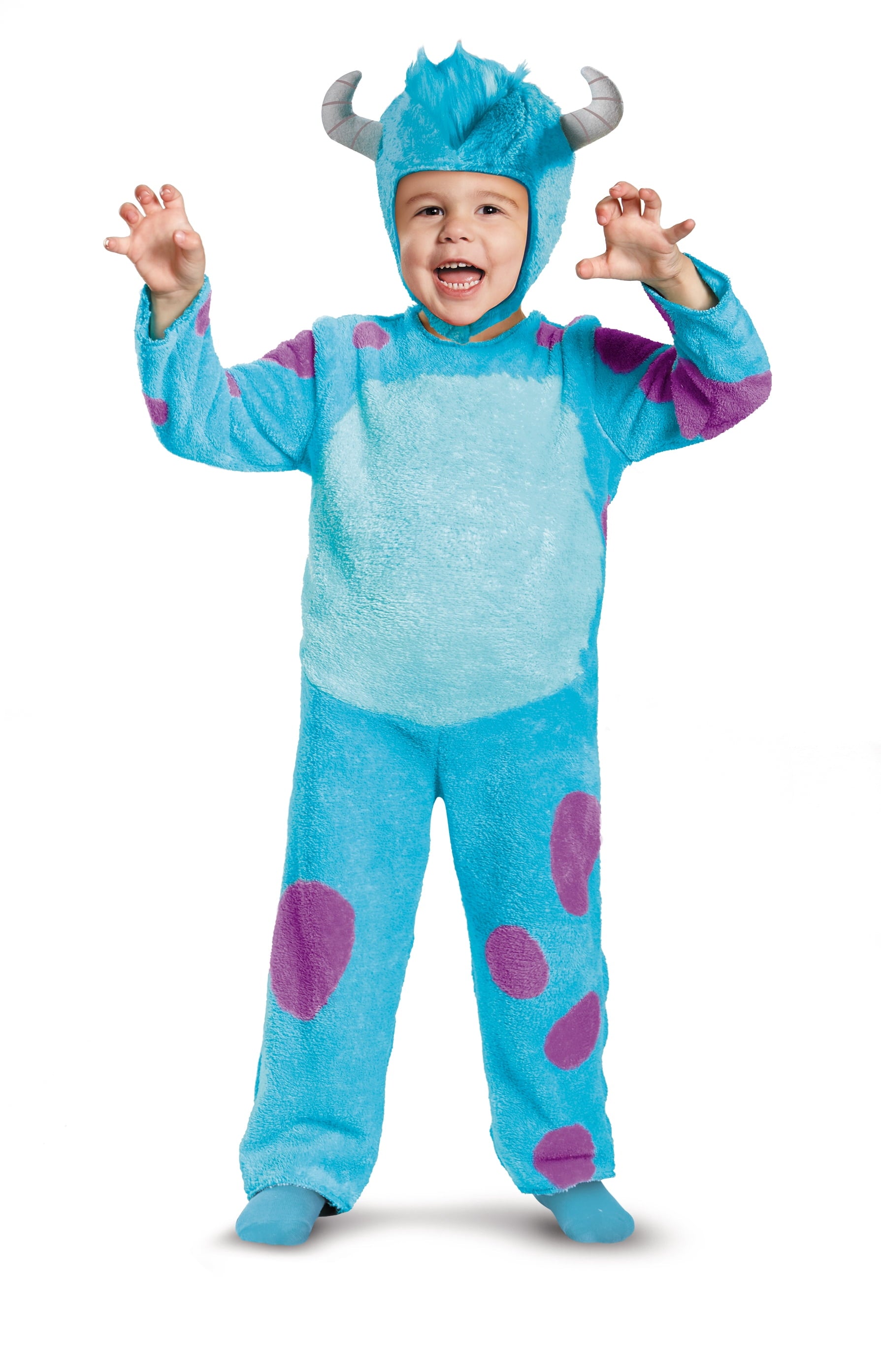 Disney Monsters Inc. Sulley Halloween Costume for Children, Toddlers Size 3T-4T, by Disguise
