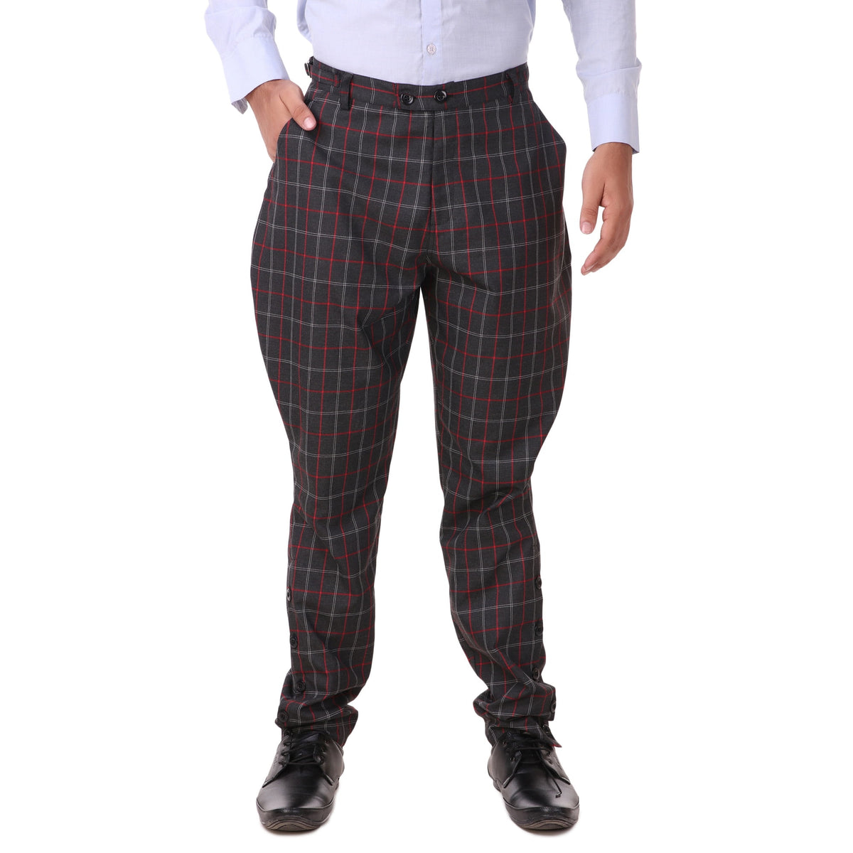 ThePirateDressing Men's Steampunk Victorian Cosplay Archibald Jodhpur Pants - Renaissance & Gothic Costume Trousers