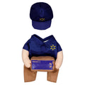 Vibrant Life Halloween Walmart Delivery Driver Costume for Dogs, Multicolor, XL
