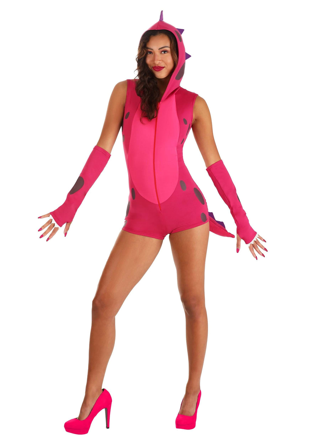 Women's Sexy Dino Costume Romper