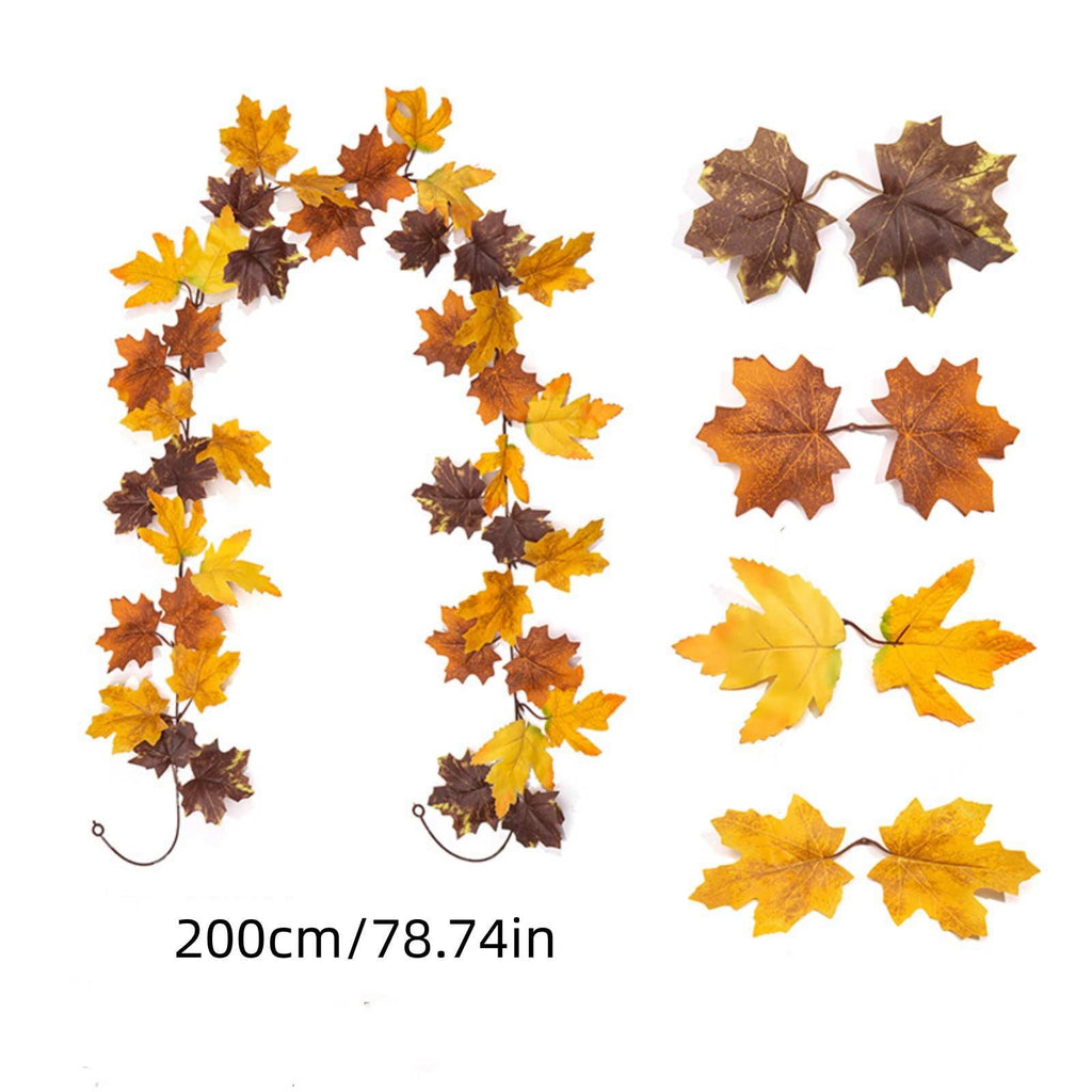 SCNOR Artificial Fall Floral Pick with Pumpkin Maple Leaf Sunflower, Halloween Thanksgiving Table Centerpiece for Home Decor
