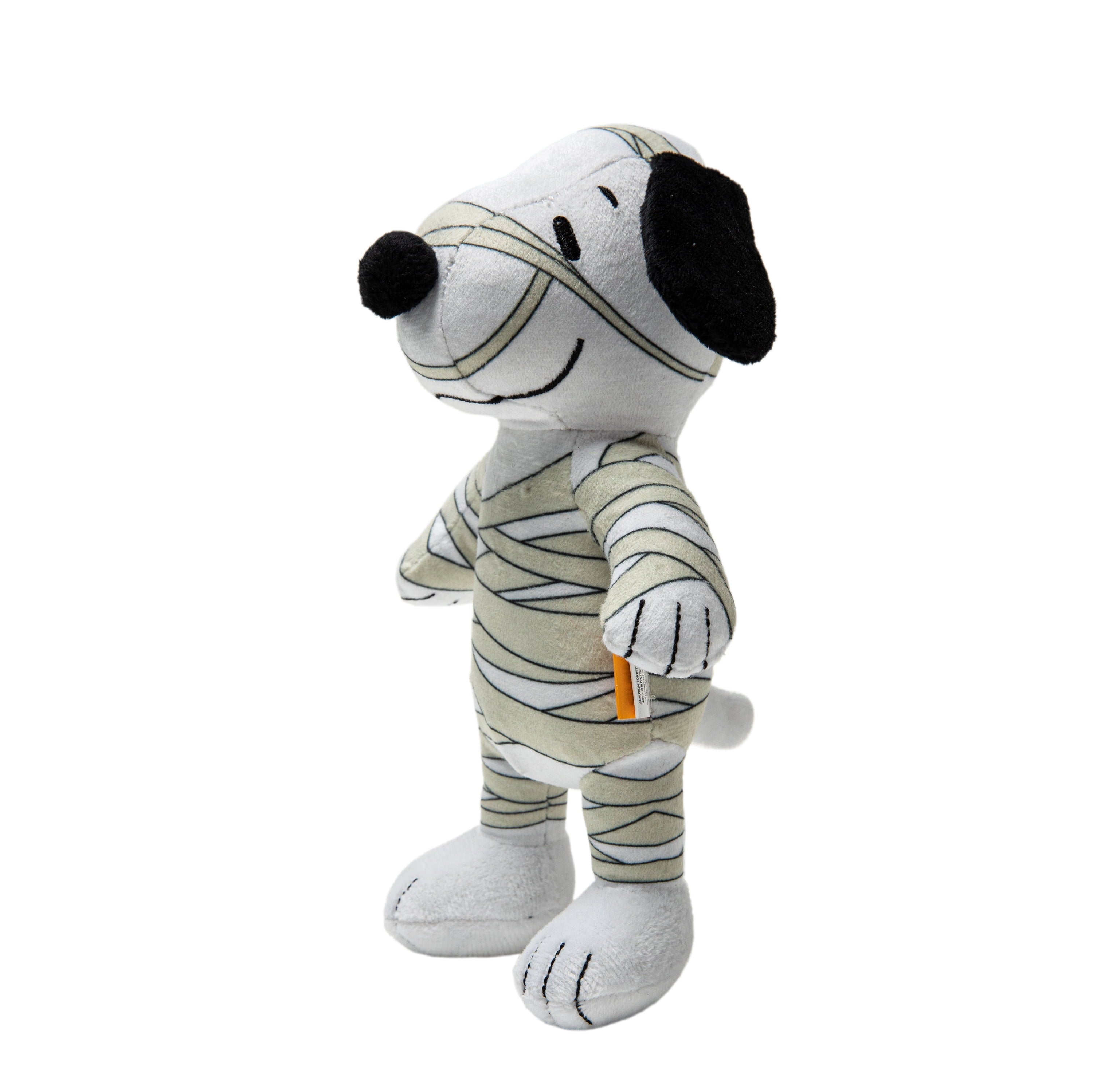 Disney Halloween Dog Toy, Nightmare before Christmas, Zero, Plush, Squeaky, Black & White, 8.66"