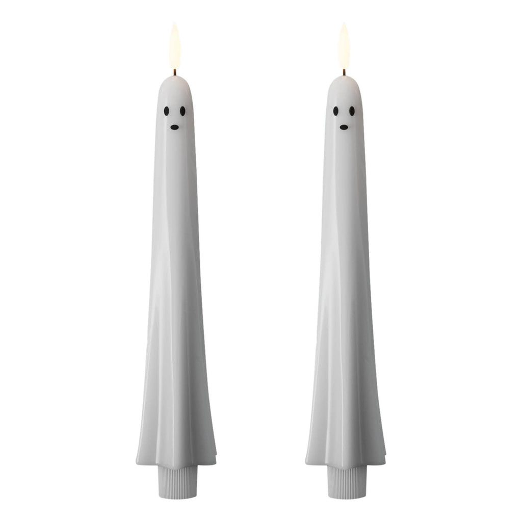 AZXY Halloween Decor, Halloween Indoor Decor, Halloween Tabletop, Artificial White Silk Rose Stems, Gothic Fake Floral Bouquet, Halloween Decorations for Home Table Party Decor