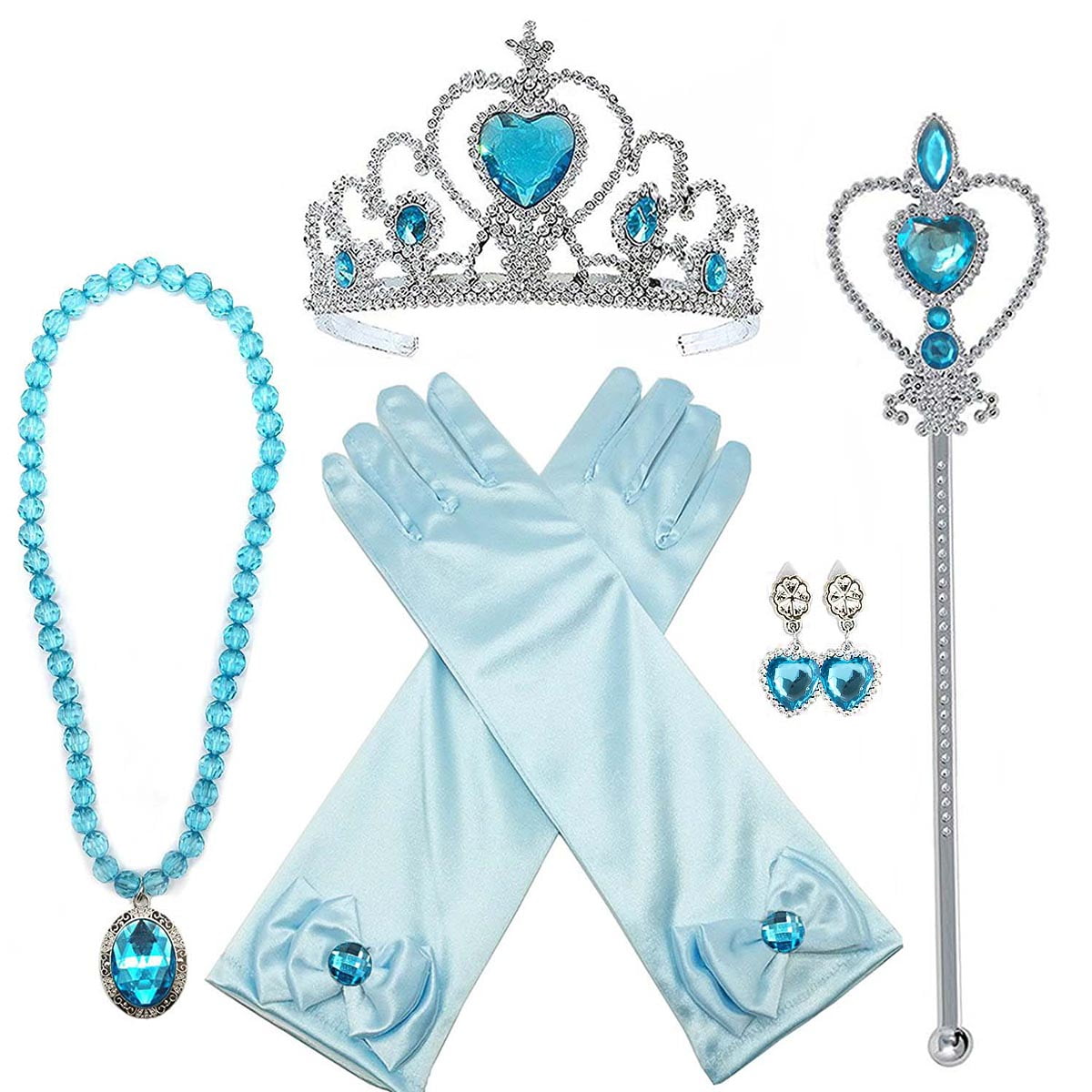 KAWELL Princess Dress Christmas Fancy-Dress Costume for Child, Little Girls 3T