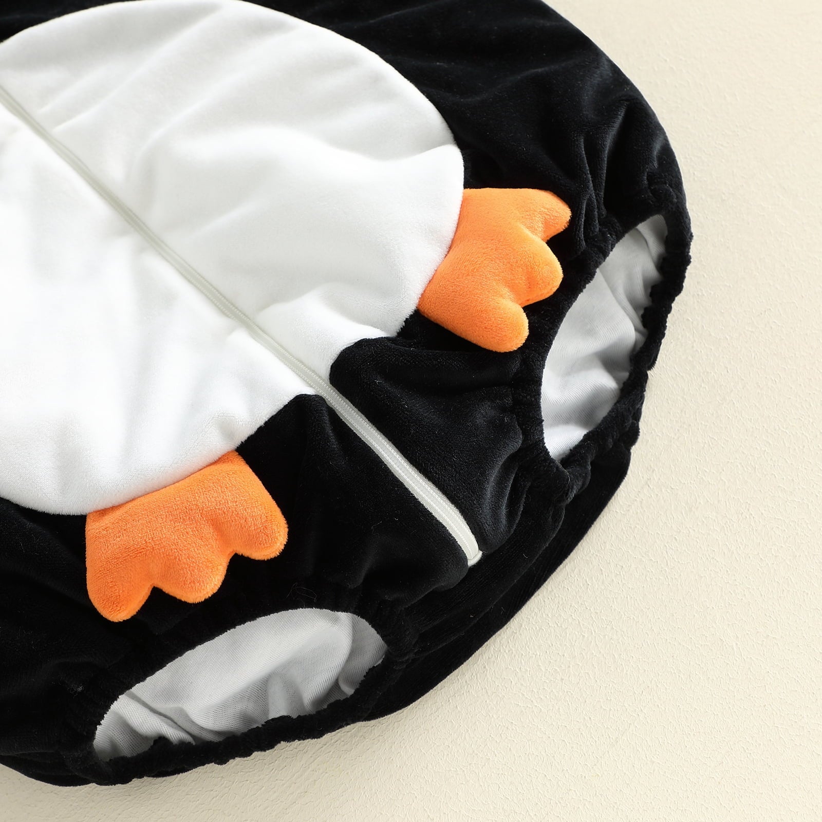 RUINIXCW Newborn Baby Boy Halloween Costume Kids Infant Animal Cosplay Outfit Toddler Fall Winter Clothes Warm Fleece Hooded Sleeveless Romper