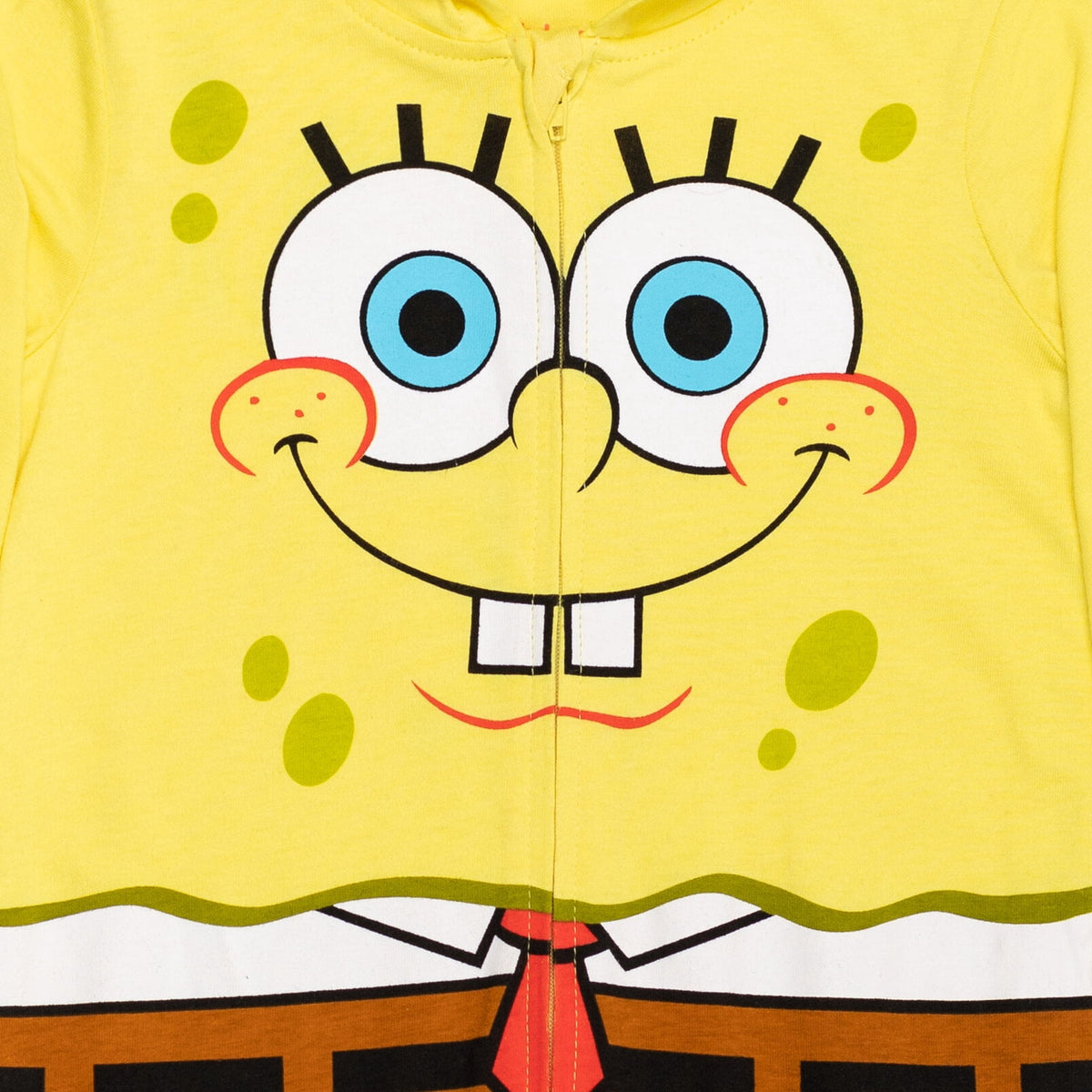 SpongeBob SquarePants Big Boys Zip Up Cosplay Costume Coverall Newborn to Big Kid