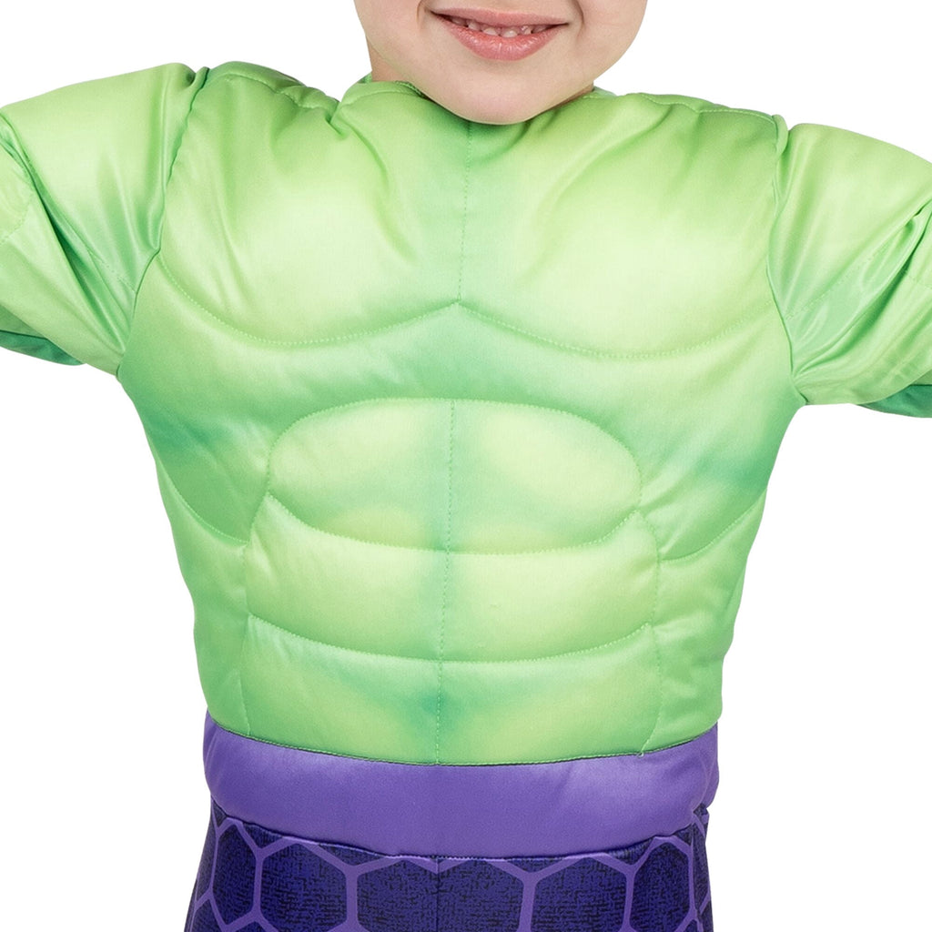 Marvel's Hulk Halloween Costume for Toddler, Size 3-4T, by Jazwares