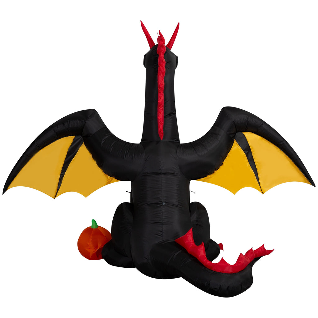 Dragon Airblown Yard Inflatable, Multicolor, 7.5', Halloween by Way To Celebrate