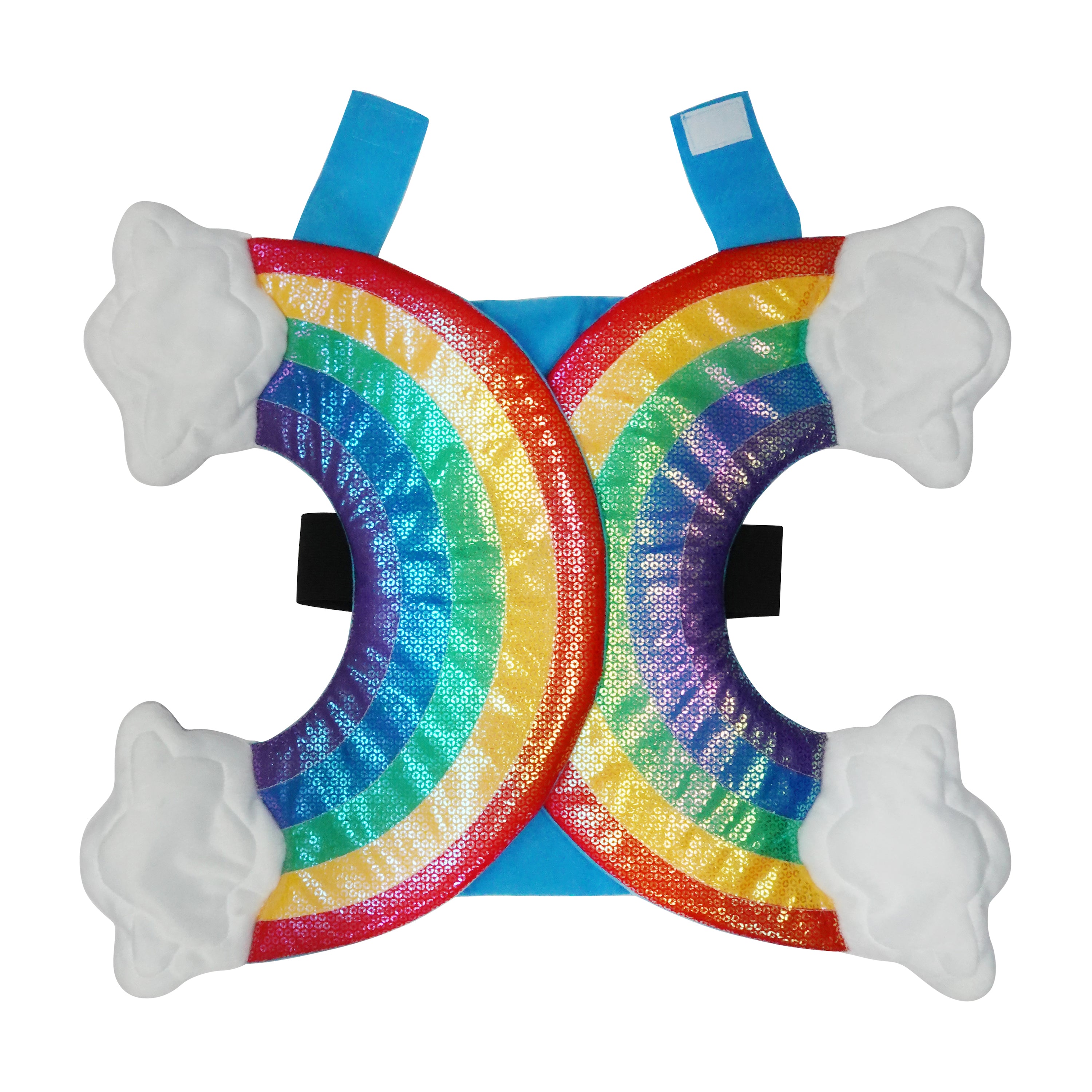 Best Furry Friends Costume for Dogs or Cats, Rainbow, X-Small