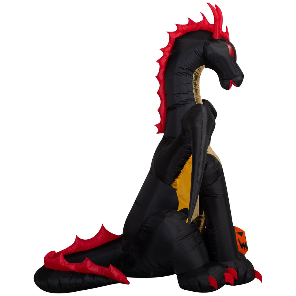 Dragon Airblown Yard Inflatable, Multicolor, 7.5', Halloween by Way To Celebrate