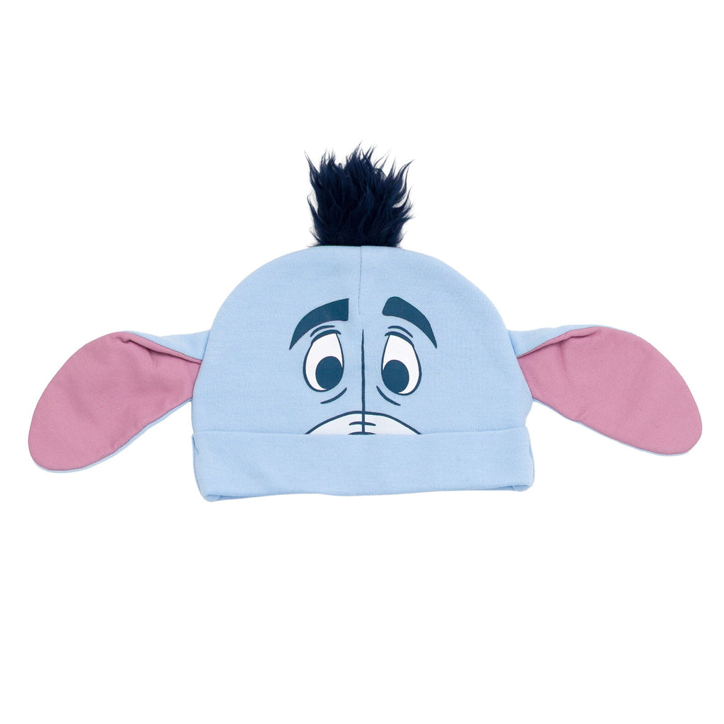 Disney Winnie the Pooh Baby Boy or Girl 2-Piece Cosplay Bodysuit and Hat Set Light Blue Eeyore