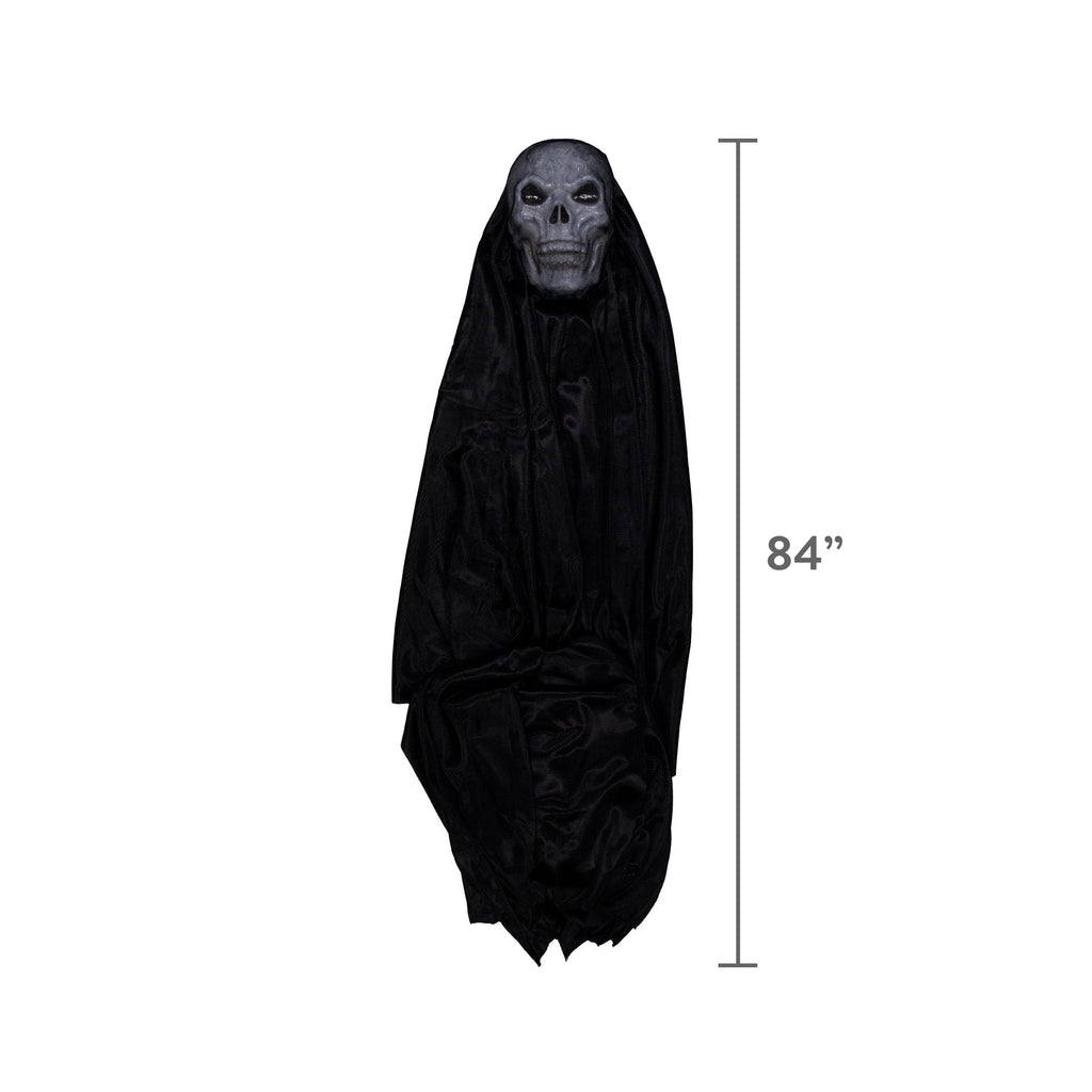 Floating Reaper Outdoor Decoration, Black and Gray, 7', Halloween by Way To Celebrate
