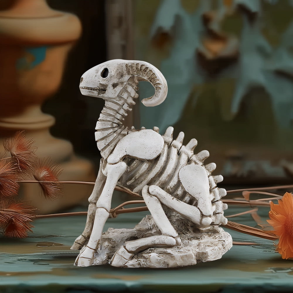 Halloween Skeleton Snake Prop Realistic Scary Serpent Decorative Ornament, Spooky Scene Setup Skeleton Decor Haunted House Party Prop, Home Shop Display Halloween Skeleton Holiday Ornament Gift