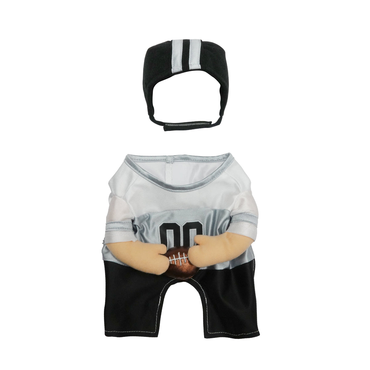 Best Furry Friends Costume for Dogs or Cats, Football Player, Large