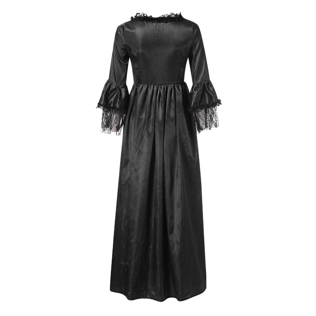 UPPADA Plus Size Victorian Dress for Women Lace Up Flare Sleeve Ball Gown with Corset Evening Party Maxi Gowns Vintage Cocktail Dress Wedding Dresses Early
