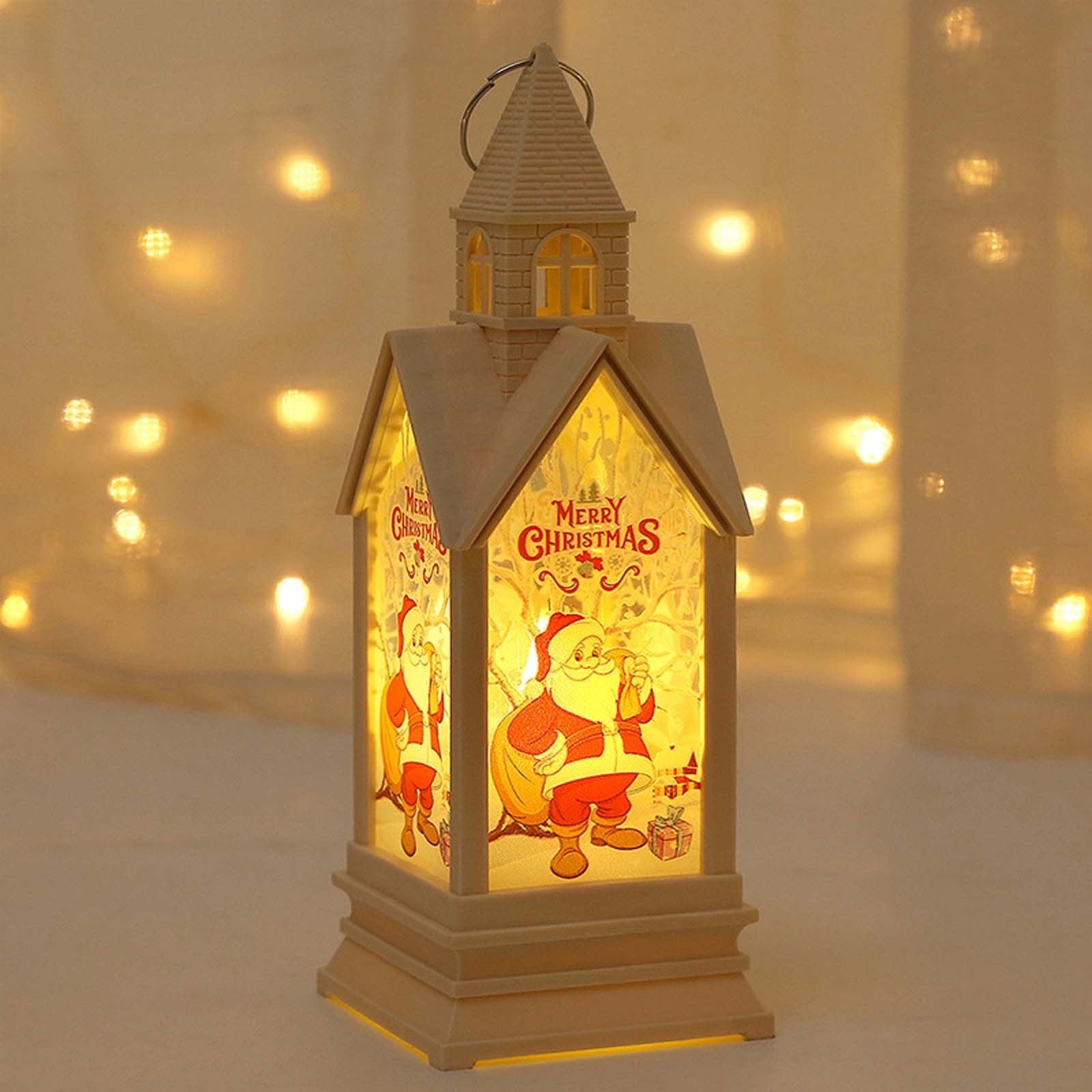 Cheapark Halloween Lanterns Decorations, Battery Operated Black Pumpkin Witch Lanterns, Flickering Light For Indoor Party Home Decor