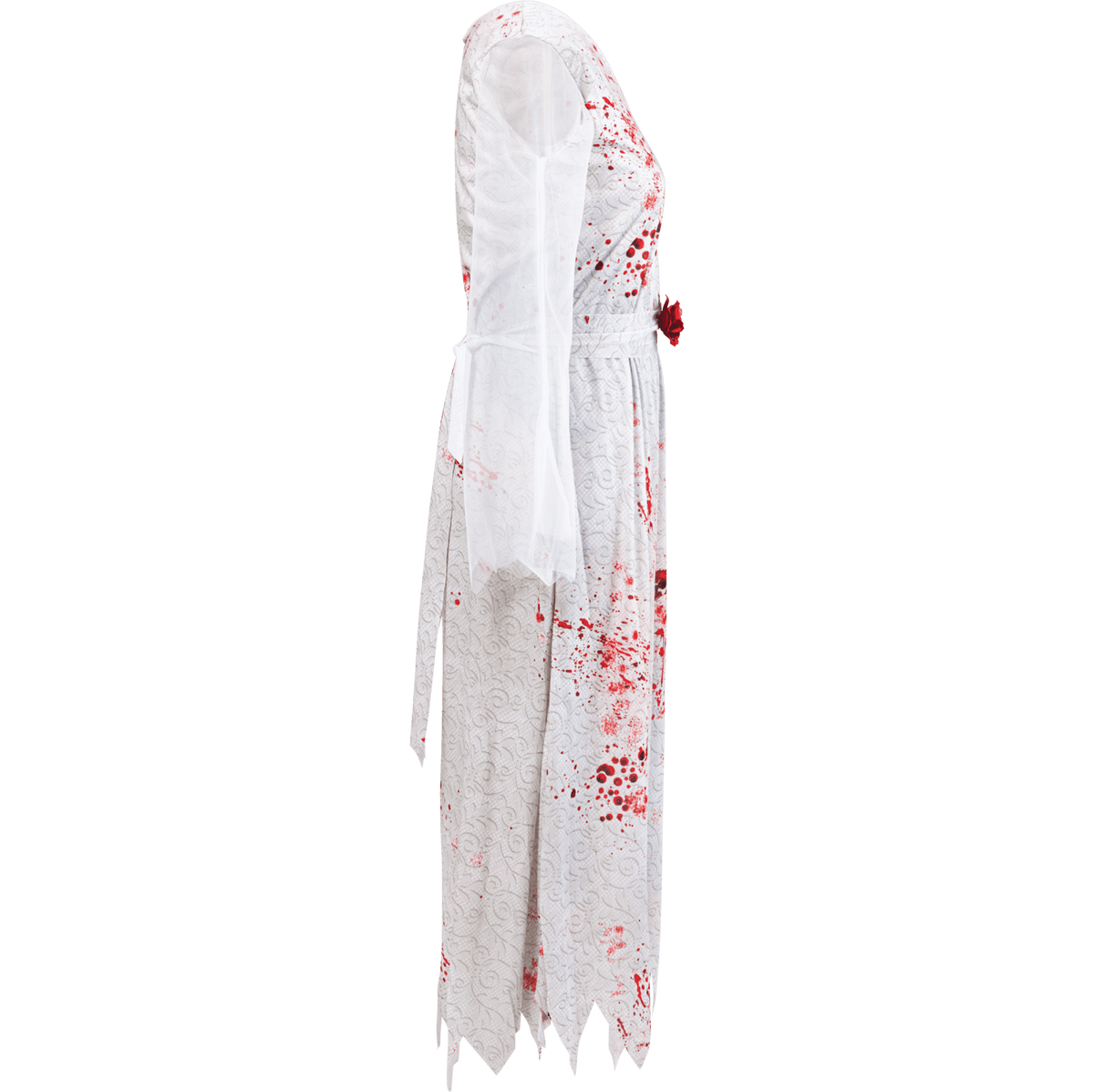 Ghost Bride Halloween Costume for Adults, Women's Size L (12/14), by Way to Celebrate