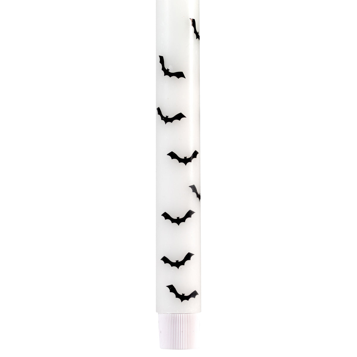 Northlight LED Flickering Flameless Wax Tapered Flying Bats Halloween Candles - 9.75" - Set of 2