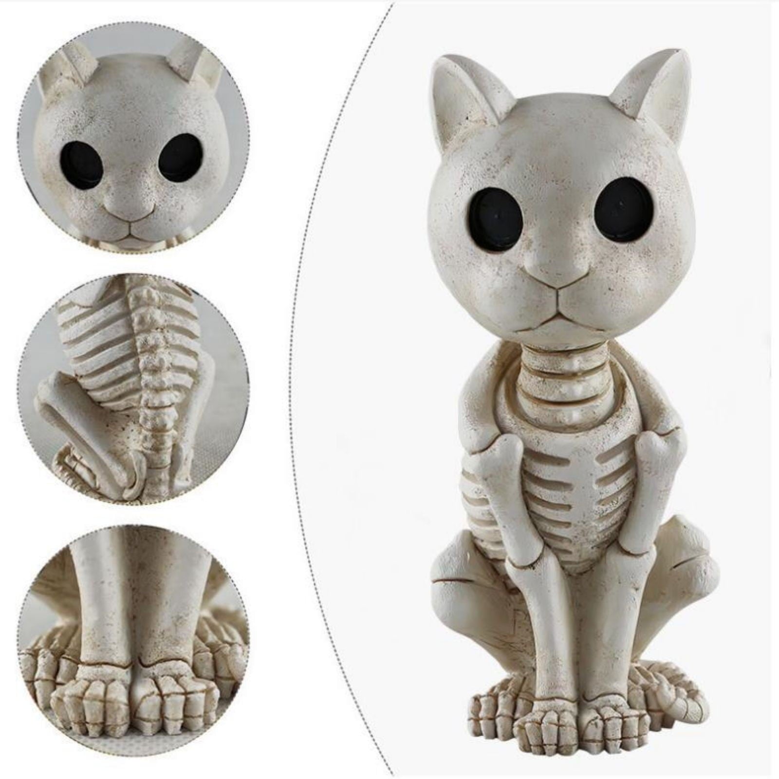 amlbb Halloween Decorations Outdoor Halloween Dark Terror Skeleton Decoration Props Set Up Ghost House Halloween Decor on Clearance