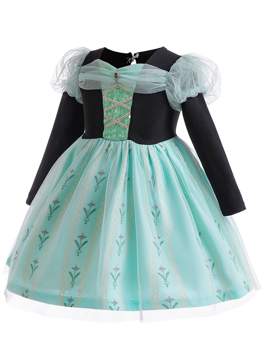 WIBACKER 1-6Y Toddler Girls Princess Costumes Dresses Fancy Dress Up Clothes for Halloween Party Cosplay, Christmas Gift