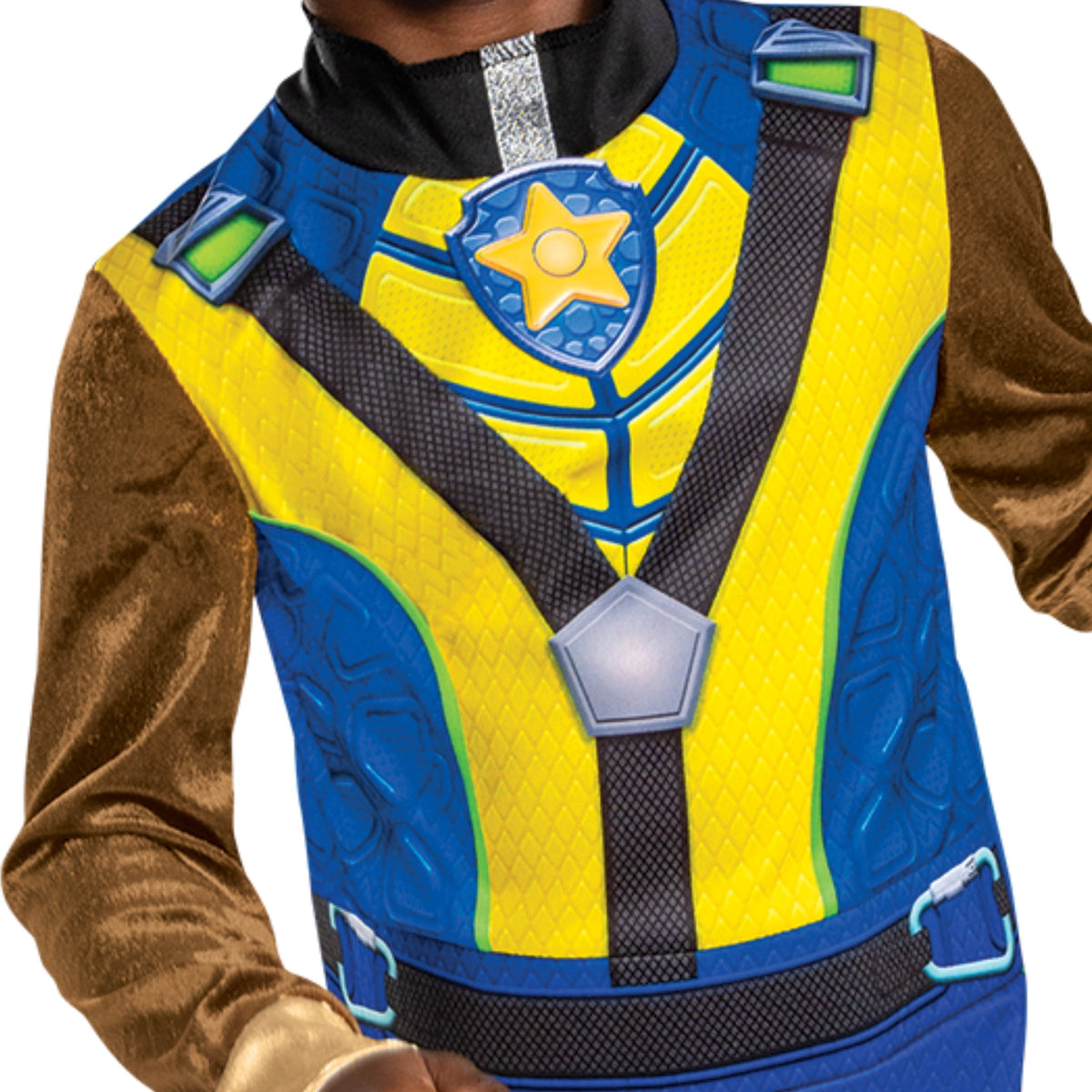 Paw Patrol Chase Dino Halloween Costume for Children, Toddlers Size 3T-4T, by Disguise