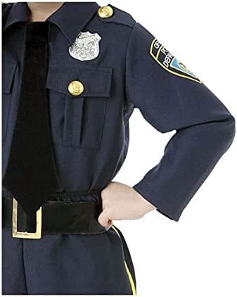 Amscan Police Officer Boys' Halloween Costume, Medium, Blue